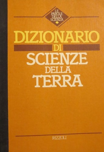 Dizionario scienze della - dizionario,