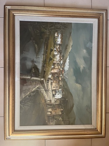Quadro dipinto olio massimo - quadro, a