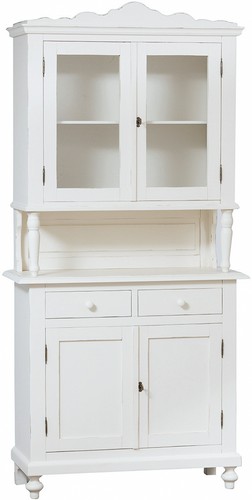 Credenza vetrina shabby chic - vetrina,