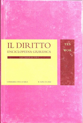 Diritto enciclopedia - il,