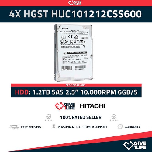 Hitachi huc1012css600 2 - hitachi, 4x