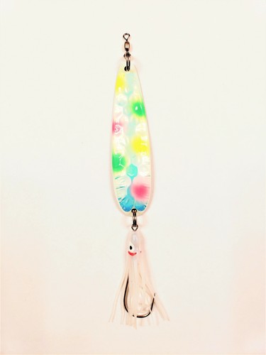 Cucchiaio salmone mcomie - salmone, 4"