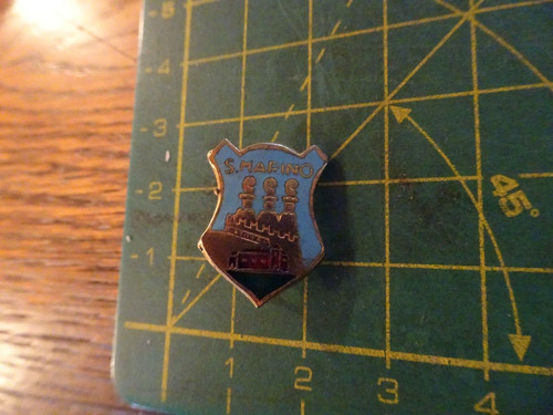 Pin distintivo smalto - pin, san