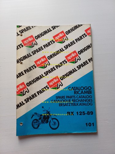 Aprilia 125 1989 catalogo - 125,
