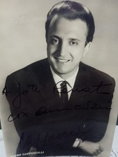 FOTO ORIGINALE AUTOGRAFA DI