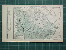 1904 Piccola Mappa ~ Canada