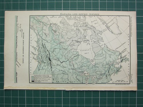 1904 piccola mappa canada - 1904,