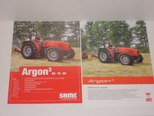 Brochure trattori SAME ARGON