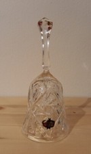 CAMPANELLA da tavolo BOMBONIERA cristallo 18% piombo, Kristal Zajecar Yugoslavia