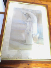 fotolito innocenzo melani quadro signora 50X70