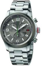 Orologio Uomo Gucci G-Timeless YA126238 Quadrante Grigio Acciaio Inox