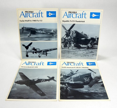 Profile aircraft booklets - profile,