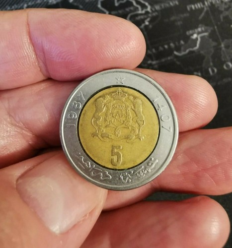 Moneta marocco dirhams - dirhams, 1407