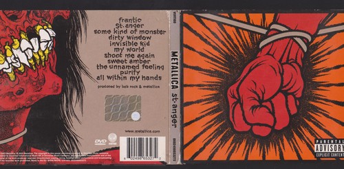 Metallica dvd anger - dvd, st.