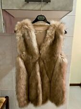 Gilet foderato in ecopelliccia