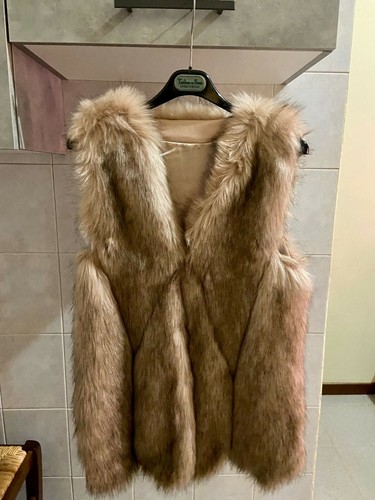 Gilet foderato ecopelliccia - gilet,