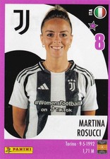 Panini, Calciatrici 2024-2025: figurina 94 Martina Rosucci (Juventus)