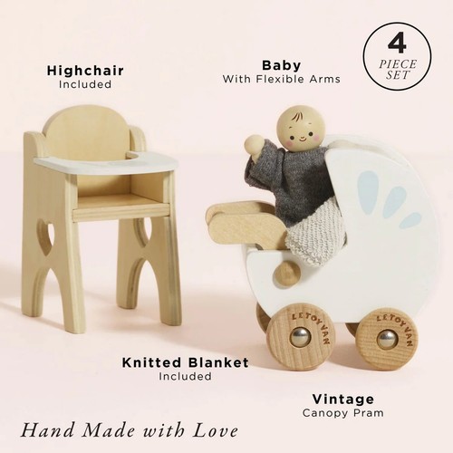 Toy van wooden - toy,