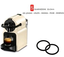 5 X GUARNIZIONE O-RING 32x3mm  DE LONGHI KRUPS NESPRESSO INISSIA PIXIE ESSENZA
