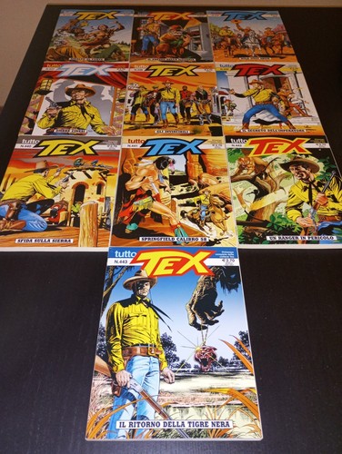 Tex lotto fumetti tutto - lotto,