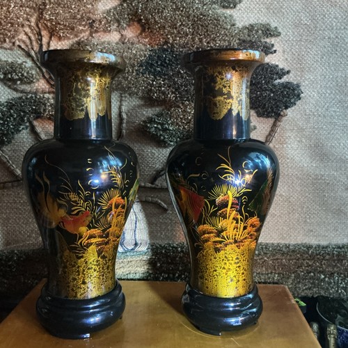 Vaso vintage cinese koi pesce - vintage,