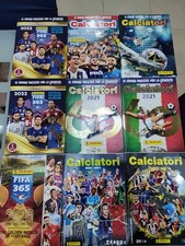 Lotto 9 Album Calciatori Panini Vuoti In Perfette Condizioni 