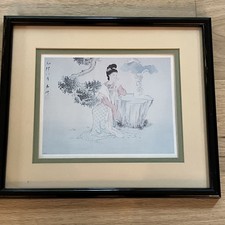 Quadro acquerello ragazza