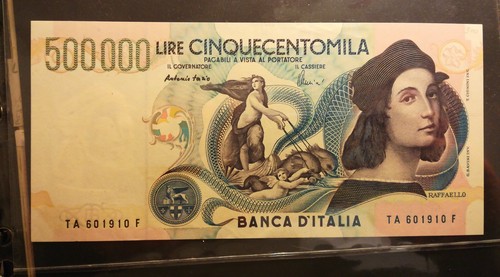 500000 lire raffaello - 500000,