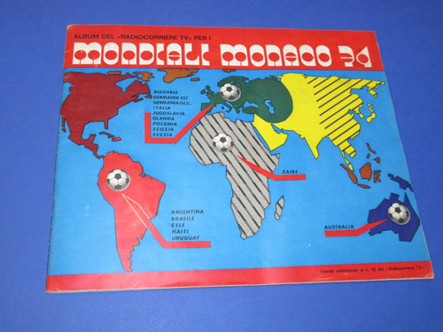 Album figurine mondiali monaco - album,