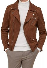 Cappotto da uomo in vera pelle