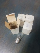 Lotto di quattro lampade per microscopio al tungsteno 12v 60w - vintage - nuove vecchio magazzino - RARO