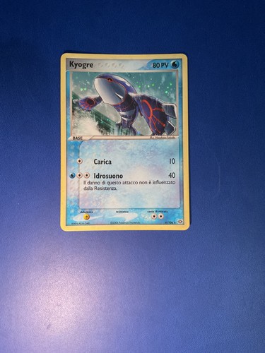 Carta pokemon kyogre - pokemon,