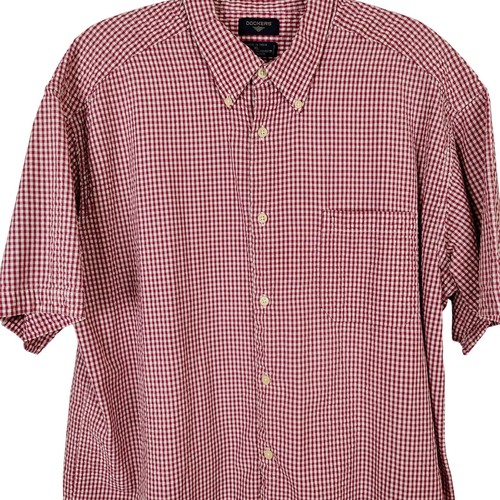Camicia dockers uomo rossa - dockers,