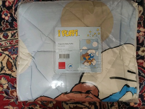 Trapunta baby puffo zucchi - trapunta,