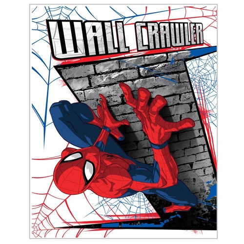 Spiderman coperta plaid - coperta,