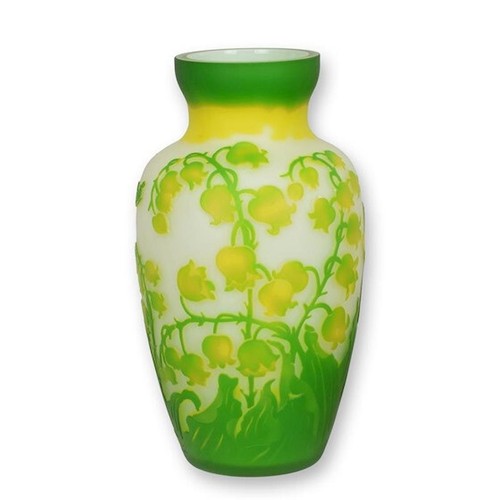 Vaso vetro cammeo - vaso,