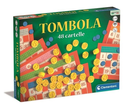 Gioco tombola cartelle con - 48,