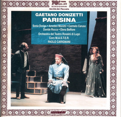 Cds donizetti parisina - donizetti,