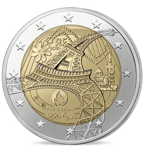 Euros commémorative france - 2,