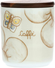 - Barattolo Porta Caffè in Porcellana Elegance