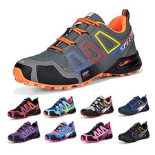 Scarpe da trekking unisex sportive da allenamento leggere antiscivolo con lacci