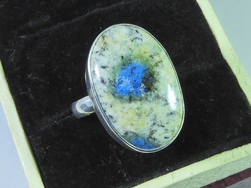 Anello ovale fatto mano in - anello,