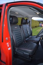 Compatibile con La Renault Traffic - Custom Fatto Furgone Coprisedili 2015 -