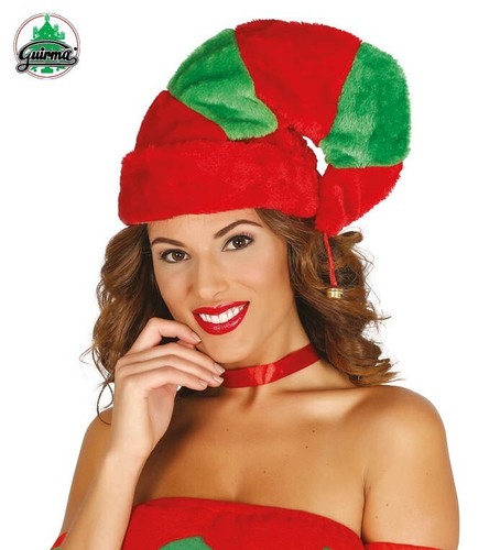 Cappello elfo strisce - elfo,