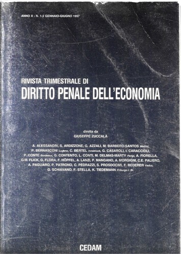 Rivista trimestrale diritto - di,