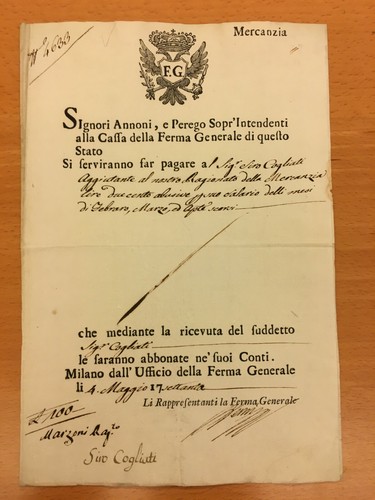 Modulo tributario firmato - , da