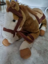 Cavallo Pony Steso Cm 60 Peluche Lelly Italiano Giochi Bambini