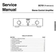MARANTZ SC7S1, SC-7S1