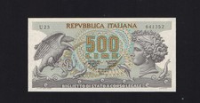 Italia 500 lire aretusa - -,