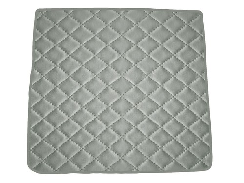 Grigio ecopelle trapuntata - grigio,